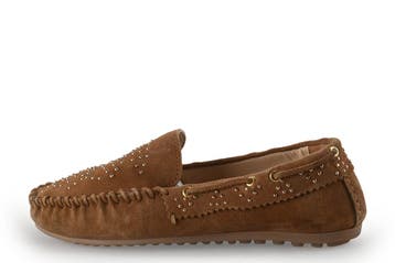 Manfield Bootschoenen in maat 41 Cognac, Kleding | Dames, Schoenen, Overige kleuren, Verzenden, Zo goed als nieuw, Manfield