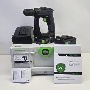Festool CXS 18-Basic 18V Accu Incl Accu + Lader In Systainer, Doe-het-zelf en Verbouw, Ophalen of Verzenden, Nieuw