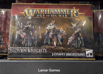 Maggotkin of Nurgle Sloven Knights (Warhammer Age of Sigmar, Hobby en Vrije tijd, Ophalen of Verzenden, Nieuw