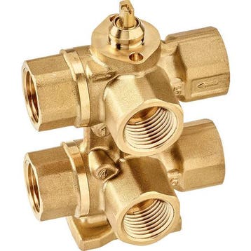 6-Weg Belimo Regelklep Rp1/2 Kvs0.4 ZoneTight R3015-P4-P4-B1, Verzenden, Nieuw