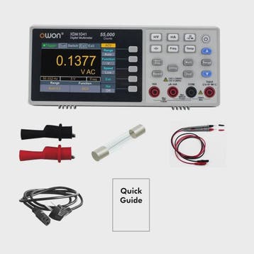 OWON XDM1041 Digitale Multimeter: 55000 Counts, True RMS, 3., Verzenden, Nieuw