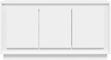 Dressoir - 102x35x55 - cm - bewerkt - hout - wit, Verzenden, Nieuw