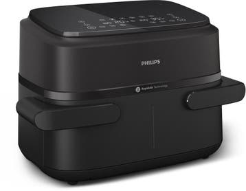 Philips 1000 Series Dual Basket Airfryer - NA150/00 -, Ophalen of Verzenden, Zo goed als nieuw, PHILIPS