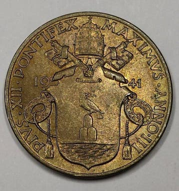 Vaticaan. 10 Centesimi 1941 - Rara (Zonder minimumprijs)