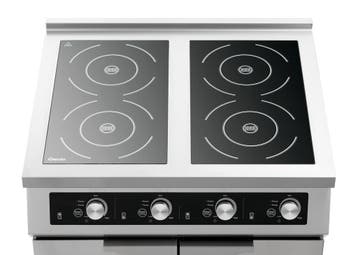 Bartscher 4-velden Inductiekookplaat op Kast GU | 2 x 5 kW,, Ophalen of Verzenden, Nieuw in verpakking
