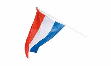 Vlag Rood Wit Blauw 100x150cm, Ophalen of Verzenden, Nieuw