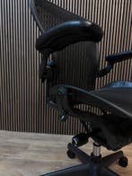 Refurbished Herman Miller Aeron Bureaustoelen, Incl Garantie, Verzenden, Zo goed als nieuw, Zwart, Bureaustoel