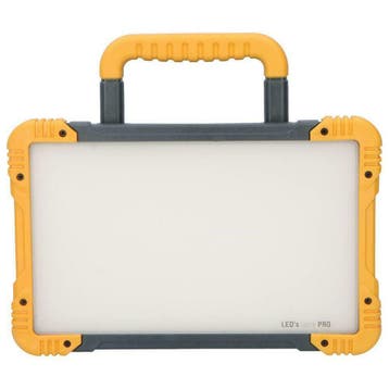 LED bouwlamp anti vandalisme op standaard met stekker – 30 W, Tuin en Terras, Buitenverlichting, Kunststof, Verzenden, Minder dan 50 watt