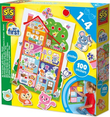 SES - My First Poster met Stickers | SES Creative - Hobby, Verzenden, Nieuw