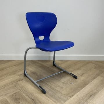 Proform ergonomische schoolstoel  zithoogte 47 cm,  blauw -, Huis en Inrichting, Stoelen, Gebruikt, Blauw, Ophalen of Verzenden