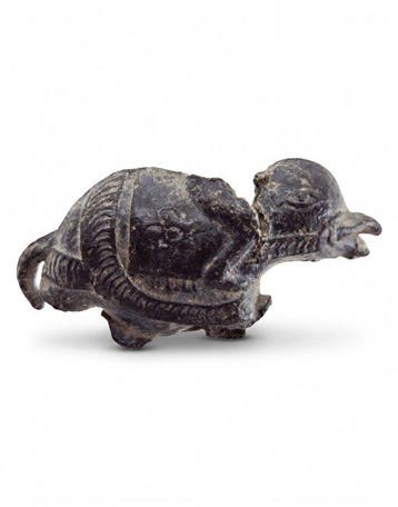 Werp Divine Rider op Sacred Bird Gajah Mina Amulet -