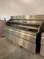 bakwand propaangas - inbouw mogelijk 4 pan foodtruck, Ophalen of Verzenden, Gebruikt, Fornuis, Frituur en Grillen