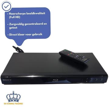 Sony BDP-S350 | Blu-ray Speler | DVD Speler | Getest Werkend, Verzenden, Zo goed als nieuw, Sony