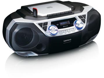 Lenco SCD-720SI - Boombox - DAB+ Bluetooth speaker MP3/CD, Audio, Tv en Foto, Radio's, Verzenden, Zo goed als nieuw
