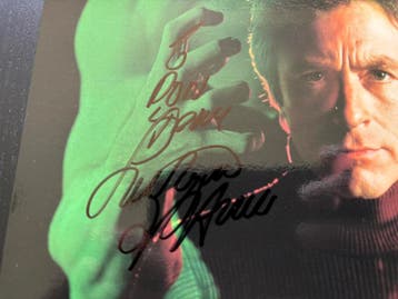 The Hulk - Gesigneerde foto Lou Ferrigno, Ophalen of Verzenden, Nieuw, Film, Foto of Kaart