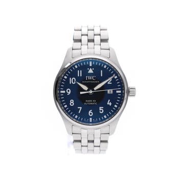 IWC Pilots Watch Mark XX 40mm IW388004; Automatisch Here..., Ophalen of Verzenden, Zo goed als nieuw, Leer, Overige merken