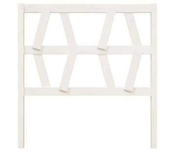 Bedbord massief grenen 96cm | retourdeal 48% korting, Huis en Inrichting, 100 cm, Eenpersoons, Modern, Scandinavisch, Wit