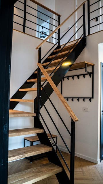 Stalen trappen op maat, stalen of houten treden, Ophalen of Verzenden, Nieuw, Trap