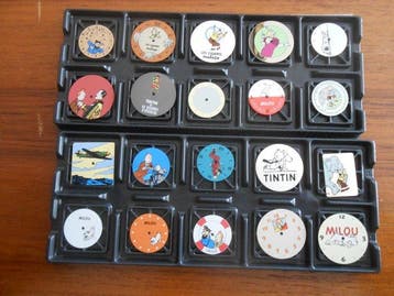 Tintin - 20 Wijzerplaten van horloges, Boeken, Nieuw