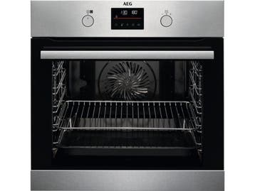 AEG BPB355060M - Inbouw Oven - 71 l - RVS, Verzenden, Zo goed als nieuw