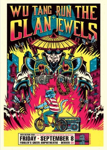 Posters - Poster Wu-Tang Clan - Run The Jewels, Verzenden, Zo goed als nieuw