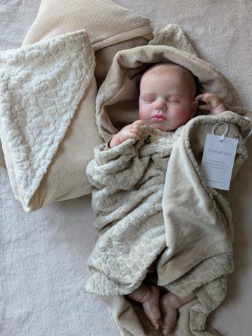 Baby Wikkeldekens-Wikkeldoek/Babydeken | Handgemaakt Natural, Nieuw, Deken, Overige merken, Ophalen of Verzenden