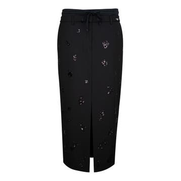 Cambio • zwarte Heaven double waist rok • 36, Kleding | Dames, Cambio, Verzenden, Zwart, Nieuw