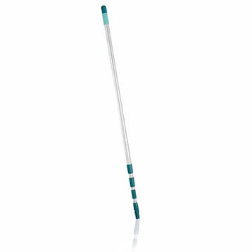 Leifheit Telescoopsteel Aluminium 130 400cm | Retourdeal 40%, Verzenden