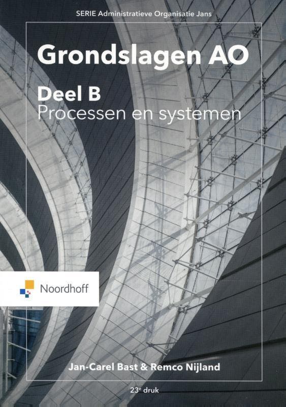 Grondslagen AO: deel B , Processen en systemen 9789001591021, Boeken, Schoolboeken, Zo goed als nieuw, Verzenden