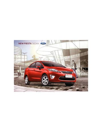 2011 FORD FIESTA SEDAN BROCHURE BRAZILIE, Nieuw, Ford, Author