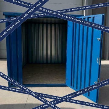 10ft Demontabele container | direct leverbaar | extra opslag