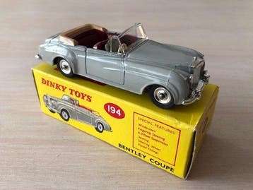 Dinky Toys - Modelauto - Dinky 194 Bentley Coupe, Nieuw