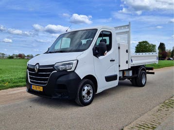 Renault Master T35 2.3 dCi 145 L3 Kipper, Stof, Gebruikt, Renault, Wit