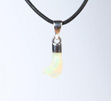 Ethiopisch opaal / Welo-opaal Hanger / nieuw- 1.08 g - (1)