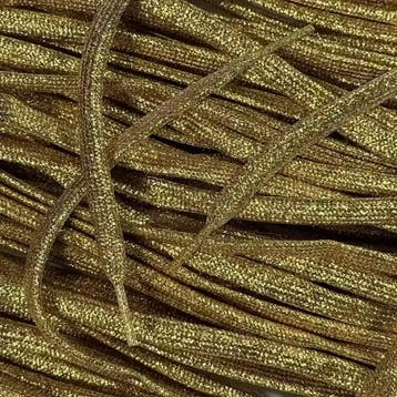 Glitter veters - Goud • 120  cm x 8 mm, Ophalen of Verzenden, Nieuw