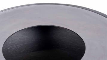 ONYX Tafel Zwart Staal Plancha Vuurschaal Stevig staal BB..., Verzenden, Nieuw