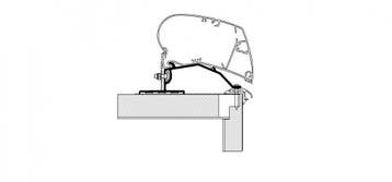 Thule Caravan Roof Adapter 350, Nieuw