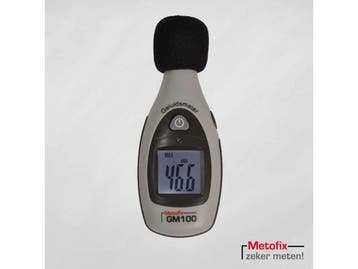 Veiling - Gecertificeerd Geluidsnivometer gm100 545700, Nieuw