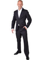 Colbert Heren Zwart Basic, Ophalen of Verzenden, Nieuw