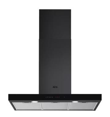 €729 AEG DBE5981HR Muurmontage Zwart 615 m³/uur A afzuig, Ophalen of Verzenden, Nieuw
