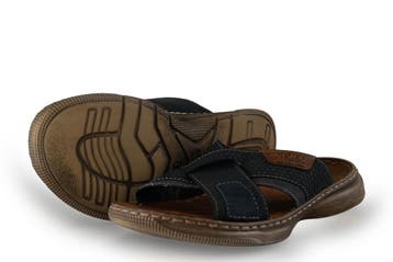 Rieker Slippers in maat 42 Blauw, Kleding | Heren, Slippers, Rieker, Gedragen, Verzenden