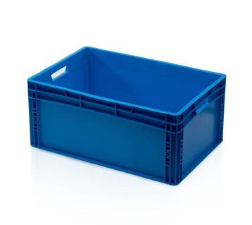 Stapelbak, 600x400x270 mm, euronorm, kunststof, nieuw - Rood, 40 tot 60 cm, 50 tot 75 cm, Ophalen of Verzenden, Nieuw