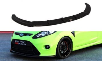 Voorspoiler (RS Look Bumper) Ford Fiesta Mk7 Glanzend Zwart, Auto-onderdelen, Carrosserie en Plaatwerk, Ophalen of Verzenden, Nieuw