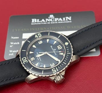 Blancpain - Fifty Fathoms - 5015-12B40-O52A - Heren - 2019, Sieraden, Tassen en Uiterlijk, Horloges | Heren, Nieuw