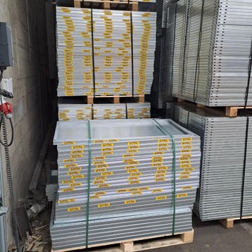 Deels gebruikte legbordstelling Stow 2250x1265x400 mm
