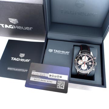 TAG Heuer Carrera Chronograph CAR201AP.FC6429; Automatisc..., Sieraden, Tassen en Uiterlijk, Horloges | Heren, Ophalen of Verzenden