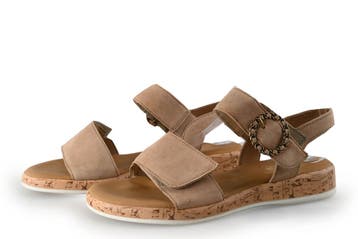 Gabor Sandalen in maat 38½ Beige, Verzenden, Beige, Gabor, Sandalen of Muiltjes