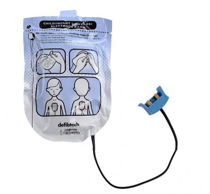 Defibtech Lifeline - electroden kind Defibtech DDP-200P, Diversen, Verpleegmiddelen, Nieuw, Verzenden