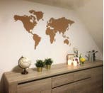 Kurk prikbord zelfklevend - wereldkaart - 208 x 246 cm, Ophalen of Verzenden, Nieuw