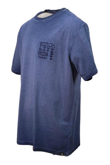 Scotch &amp; Soda T-shirt in maat XL Blauw, Verzenden, Zo goed als nieuw, Blauw, Scotch &amp; Soda